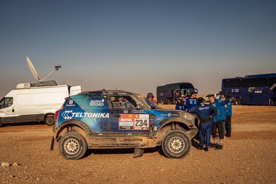 V. Žala užjaučia B. Vanagą: puikiai žinau, ką reiškia nepasiekti Dakaro finišo