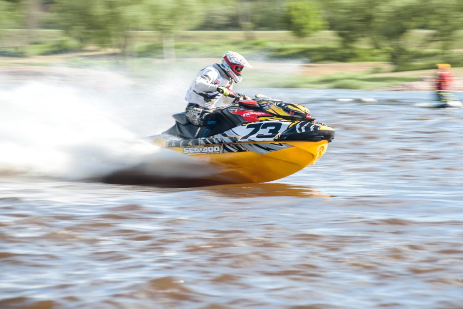 2021-ųjų vandens motociklų sporto sezono kulminacija: prestižinės tarptautinės varžybos Kupiškyje