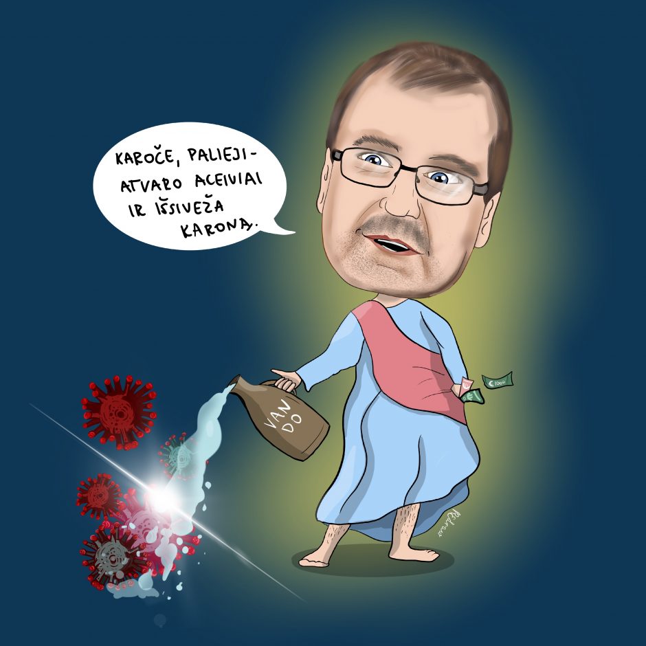 Karikatūristė R. Elmantė: protingas moka iš savęs pasijuokti