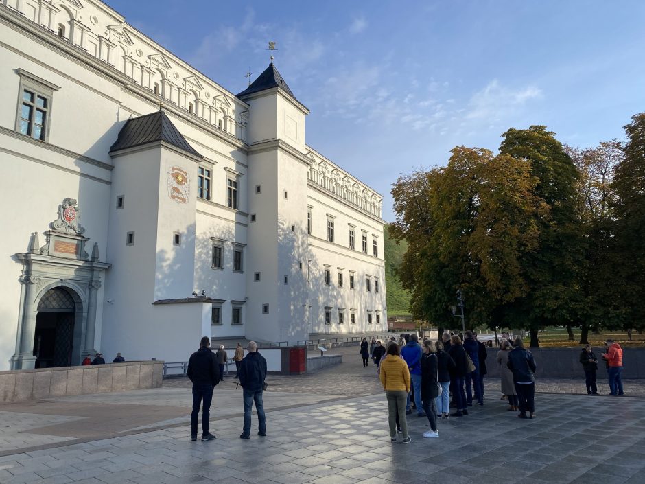 Aliarmas Valdovų rūmuose: ko ugniagesiai ropštėsi ant jo stogo?