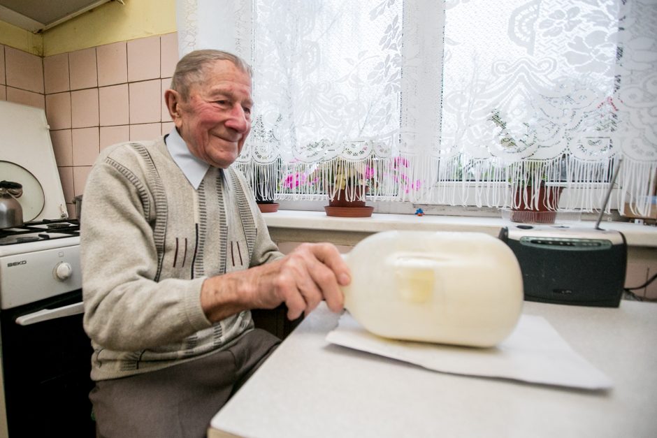 101-ųjų Kalėdų sulaukęs kaunietis: nesinervinkite ir ant nieko nepykite