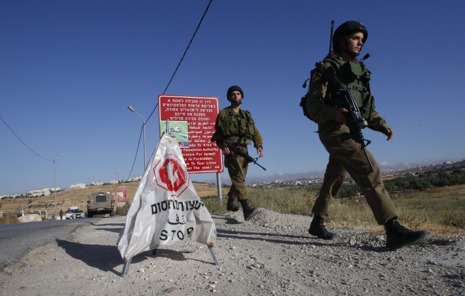 Izraelio armija nugriovė JAV turistą nužudžiusio palestiniečio namą