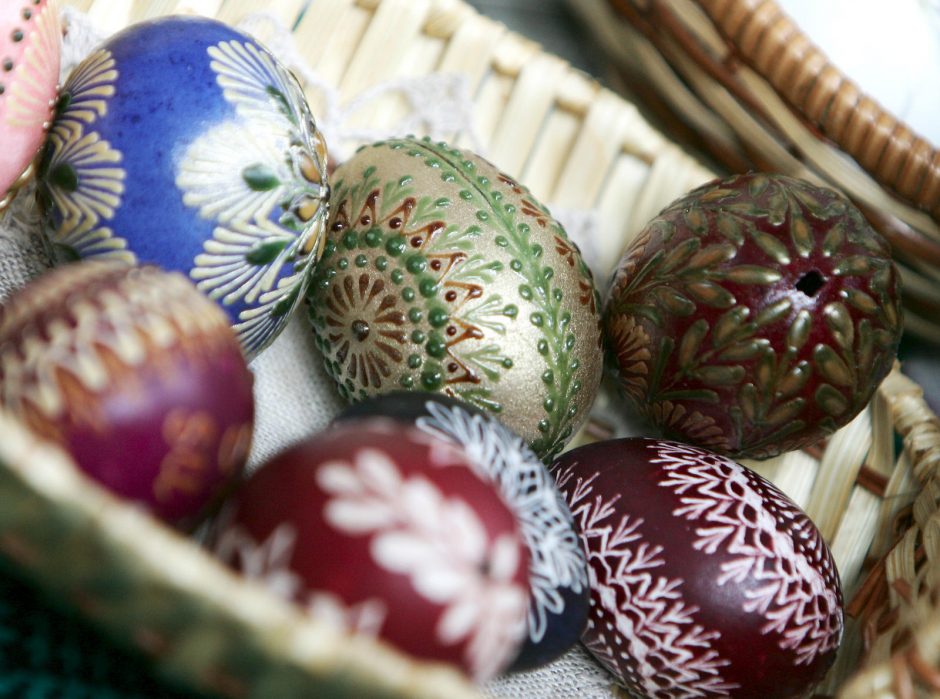 Iš žąsų kiaušinių slovėnas kuria meno dirbinius