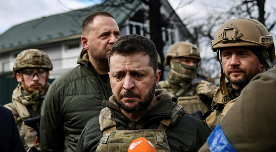 „The Washington Post“: kodėl apie Rusijos invaziją žinojęs V. Zelenskis neįspėjo ukrainiečių?
