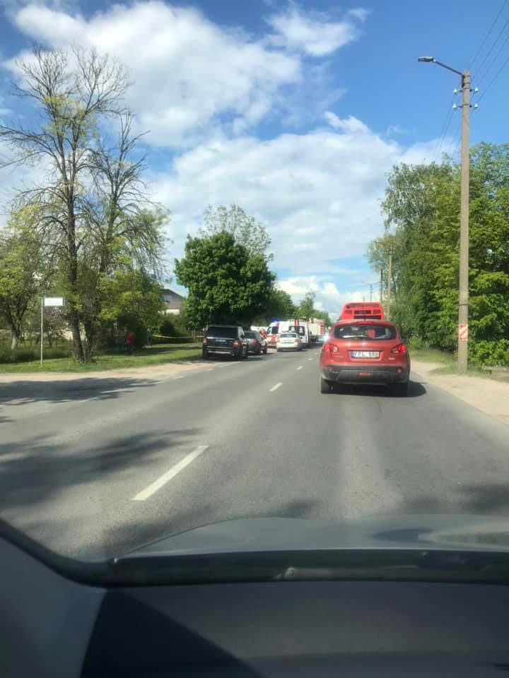 Tragiška avarija Sargėnuose: jaunas motociklininkas žuvo vietoje