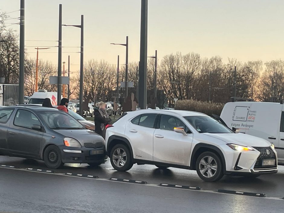 Užsikimšo Pilies žiedas: pakako menkos avarijos