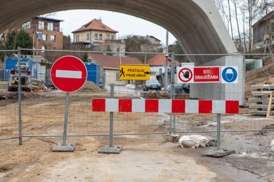 Svarbi informacija Žaliakalnio vairuotojams: pradedamas P. Kalpoko gatvės remontas