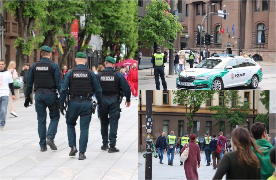 Kauno policijos vadas apie krepšiniu alsuojantį savaitgalį: didesnių incidentų nebuvo