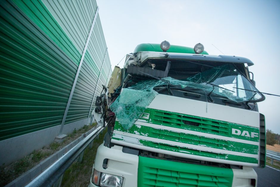 Krovininis automobilis sunkiai sužalojo moterį, ji – komoje