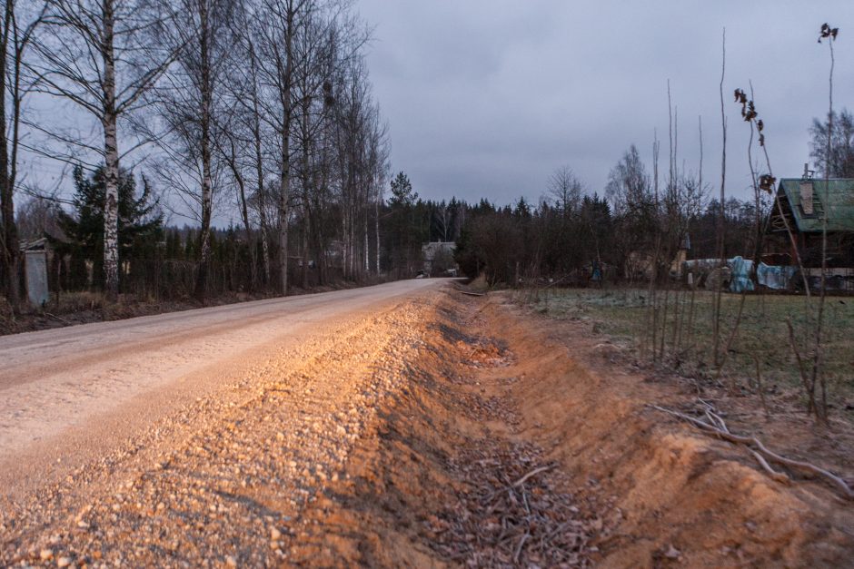 Tragiškos būklės Jūrės kelias – vėl akiratyje: darbininkai dingo vos įpusėjus darbus