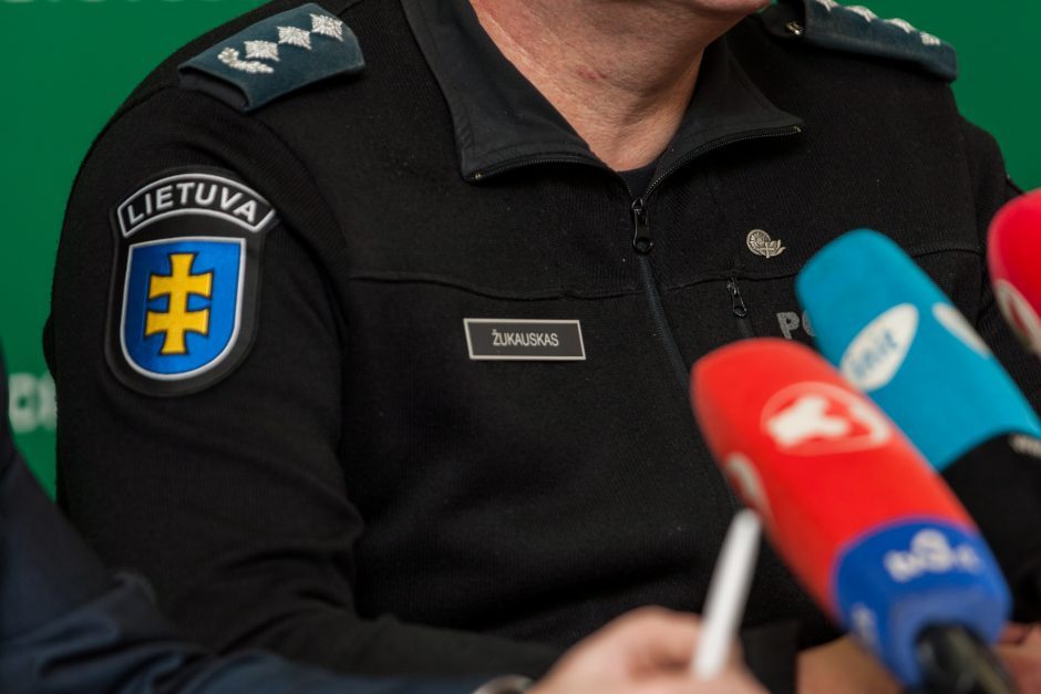 Kauno policijos vadovas D. Žukauskas nušalinamas nuo pareigų