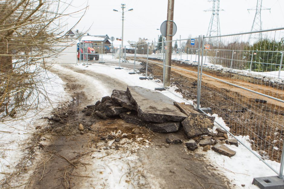 Kalvarijos gatvėje prasidėjo rekonstrukcijos darbai – ribojamas eismas