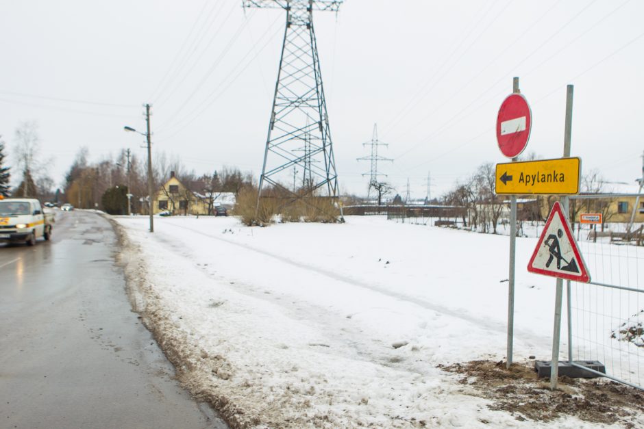 Kalvarijos gatvėje prasidėjo rekonstrukcijos darbai – ribojamas eismas