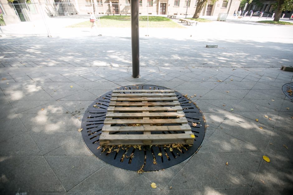 Dalis rekonstruotos Laisvės alėjos jau atvira: žingsniuoti tapo daug maloniau