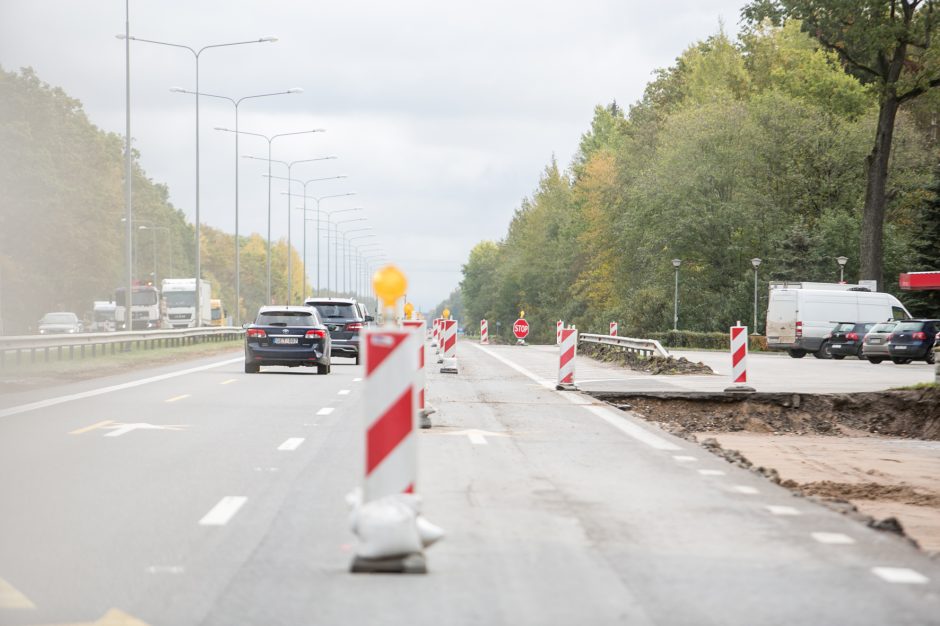 Magistralėje – dar viena eismą trikdanti vieta