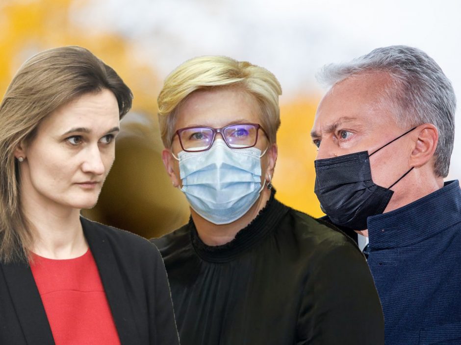 Apklausa: įtakingiausi politikai – I. Šimonytė, G. Nausėda, V. Čmilytė-Nielsen