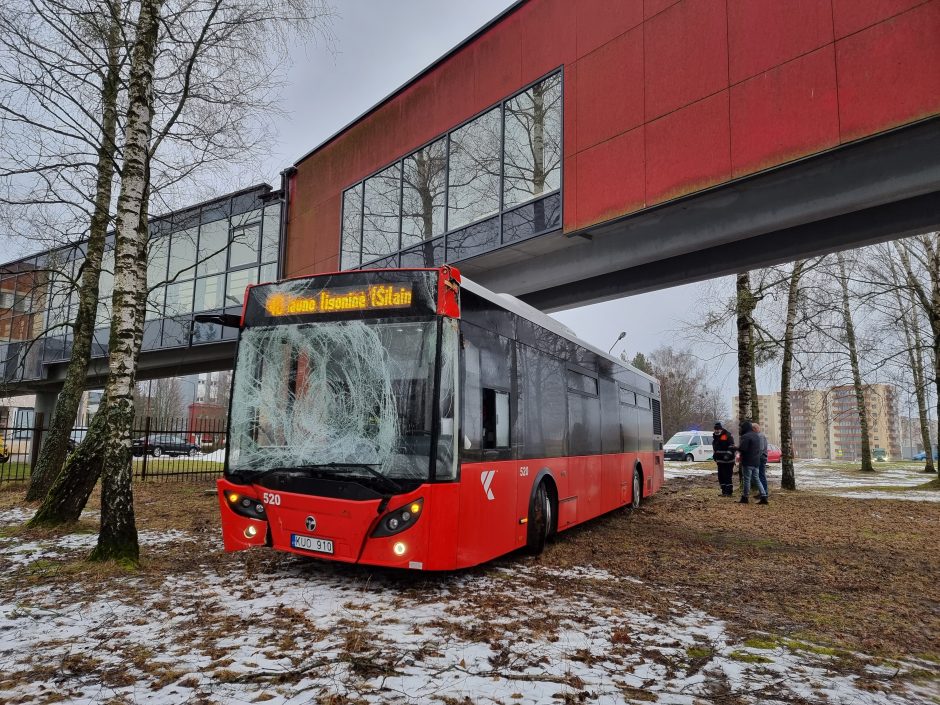 Per plauką nuo tragedijos: autobuso vairuotojas prarado sąmonę ties posūkiu, kur jo laukė keleiviai