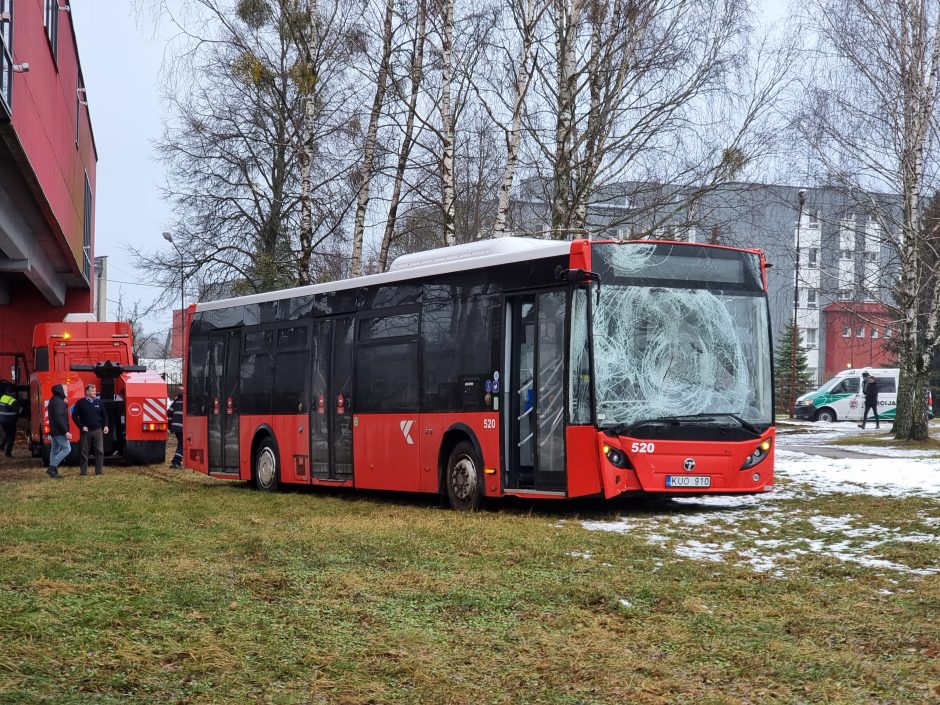 Per plauką nuo tragedijos: autobuso vairuotojas prarado sąmonę ties posūkiu, kur jo laukė keleiviai