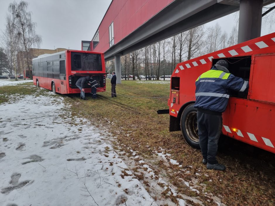 Per plauką nuo tragedijos: autobuso vairuotojas prarado sąmonę ties posūkiu, kur jo laukė keleiviai