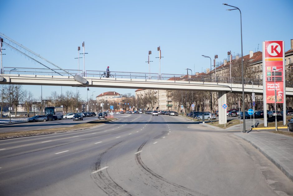 Iš Kauno centro dingo rusų laivą na*** siunčiantis plakatas