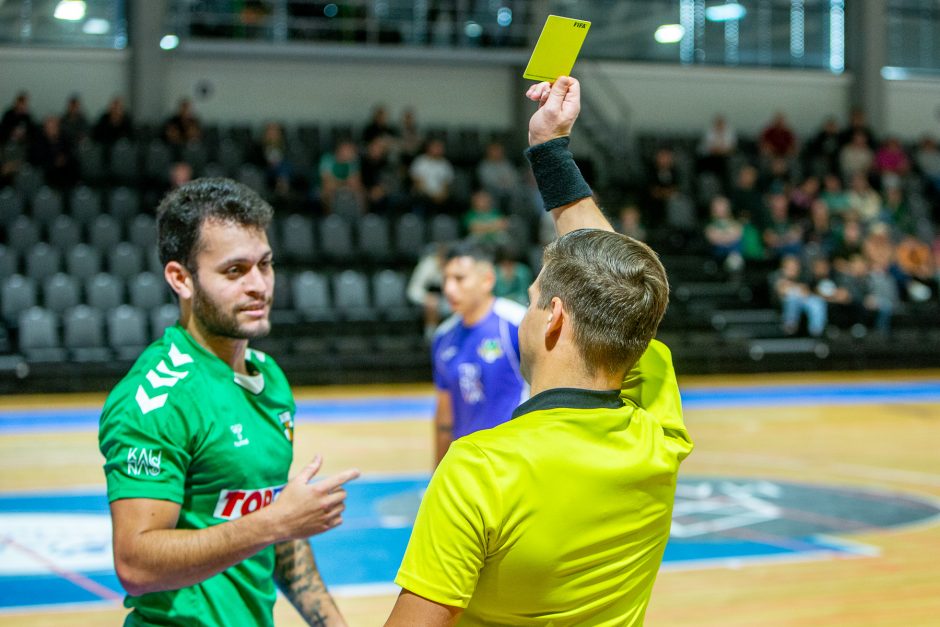 „Kauno Žalgiris“ – „Vikingai“ 8:0 | Futsalo A lyga