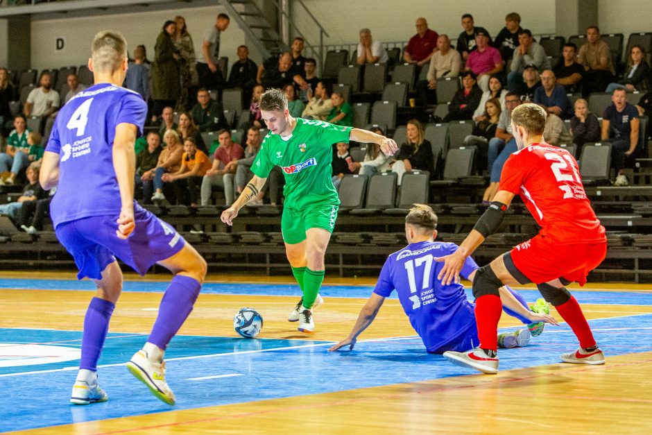 „Kauno Žalgiris“ – „Vikingai“ 8:0 | Futsalo A lyga