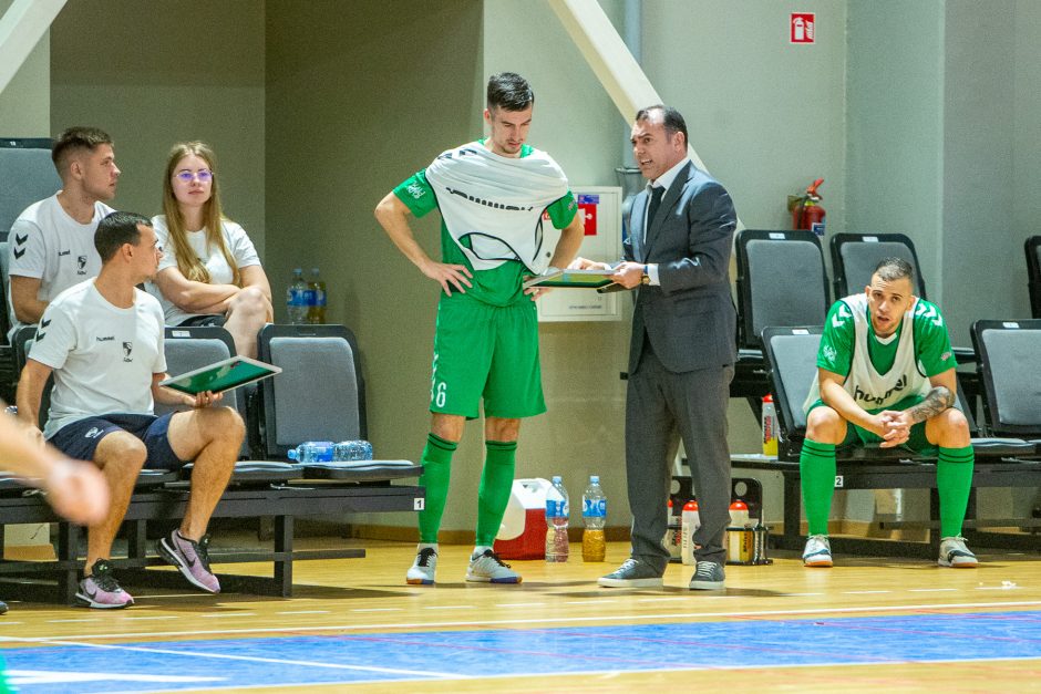 „Kauno Žalgiris“ – „Vikingai“ 8:0 | Futsalo A lyga