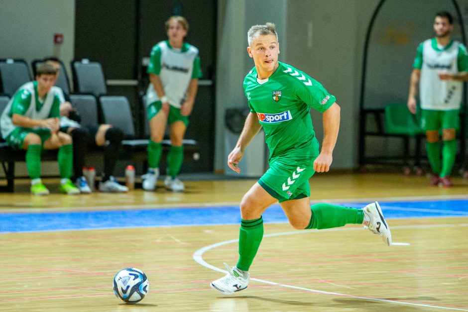 „Kauno Žalgiris“ – „Vikingai“ 8:0 | Futsalo A lyga
