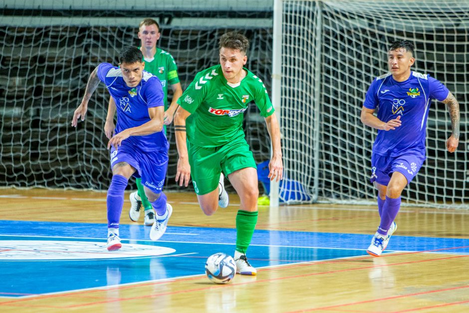 „Kauno Žalgiris“ – „Vikingai“ 8:0 | Futsalo A lyga