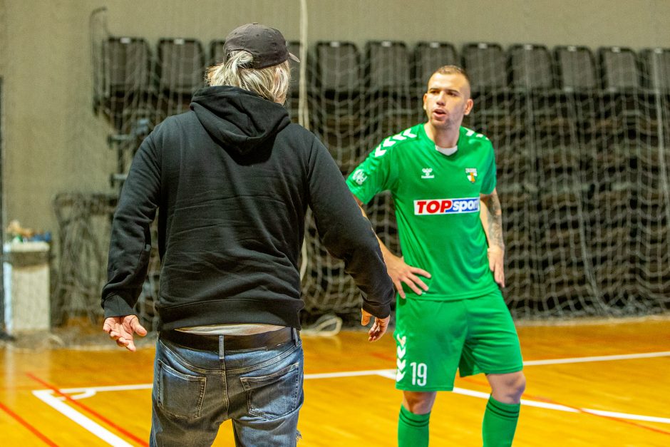 „Kauno Žalgiris“ – „Vikingai“ 8:0 | Futsalo A lyga