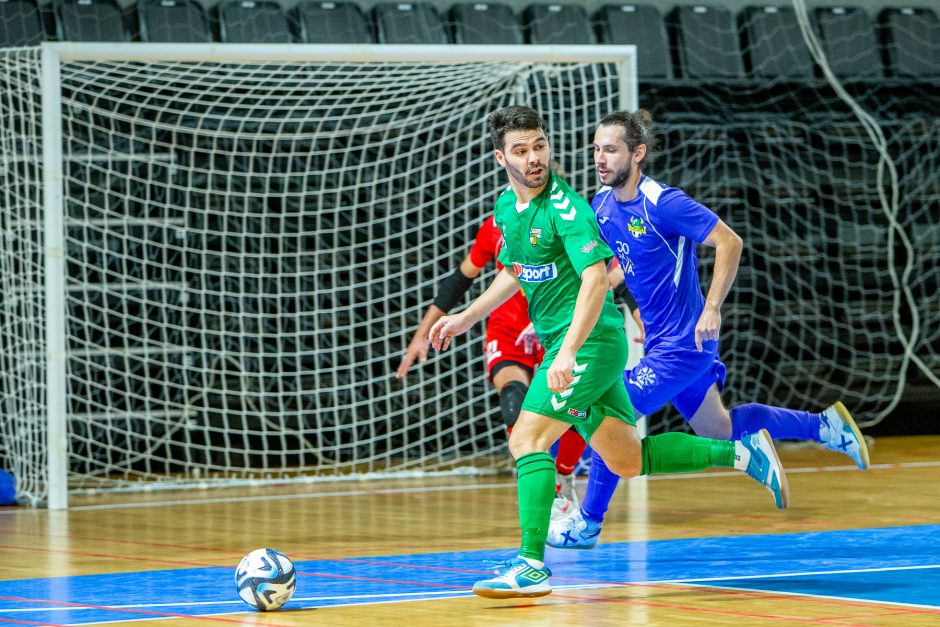 „Kauno Žalgiris“ – „Vikingai“ 8:0 | Futsalo A lyga