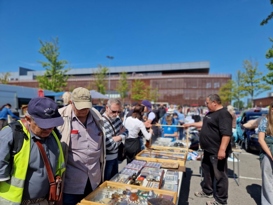 Klaipėdoje vyksta Miesto bagažinių turgus