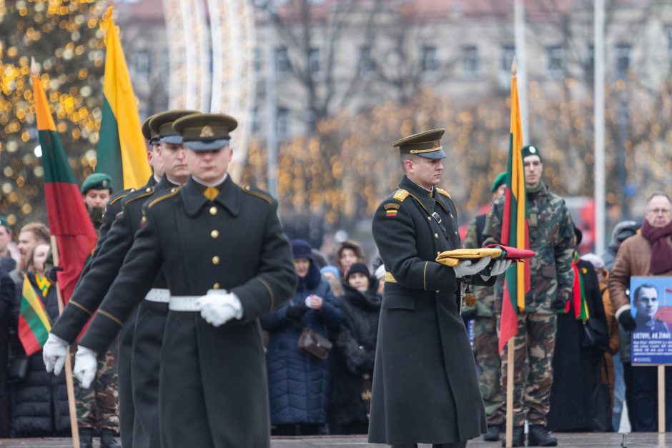 Skvernelis: svarbiausia, kad Trispalvė būtų mūsų širdyse