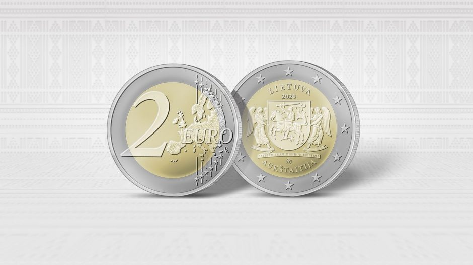 Lietuvos bankas išleido monetą, skirtą Aukštaitijai