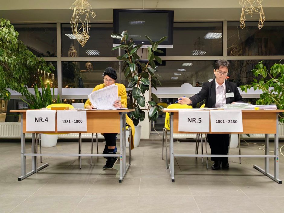 Tarpiniai rinkimų rezultatai: aiškėja lyderiai