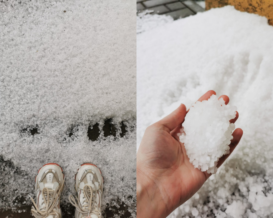 Per Lietuvą slenka pavojingi orai: lietus, kruša, žaibai