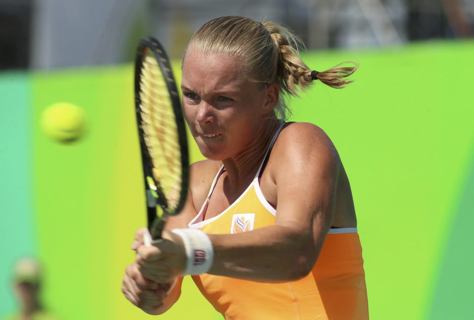 Lengva pergalė: K. Bertens kovos ketvirtfinalyje