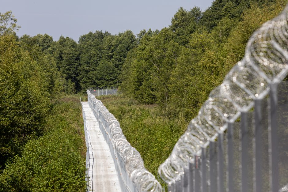 Pasienyje su Baltarusija neteisėtų migrantų praėjusią parą ir vėl nefiksuota 