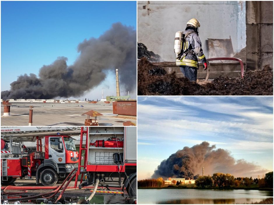 Prokuratūra užšaldė Alytuje degusios padangų perdirbimo įmonės sąskaitas