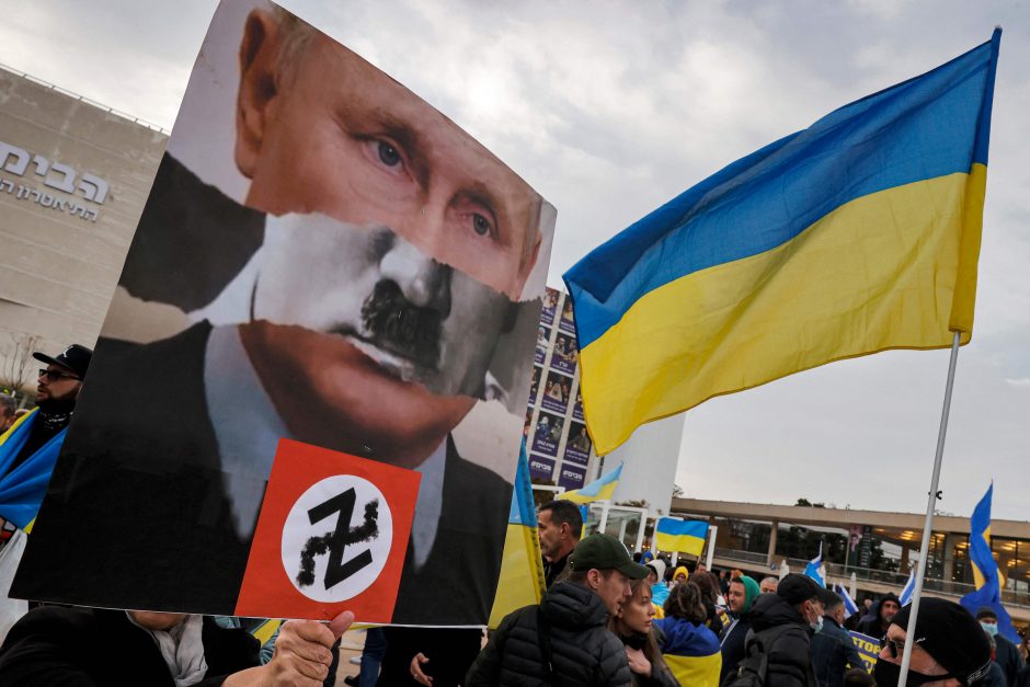 V. Putiną prilygino A. Hitleriui: jį būtina sustabdyti Ukrainoje, kol nepatraukė toliau į Vakarus