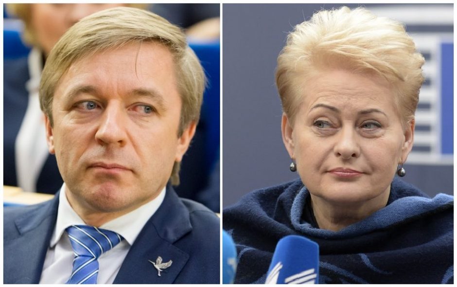 R. Karbauskio ir D. Grybauskaitės karas: kuris užlips ant politinės minos?