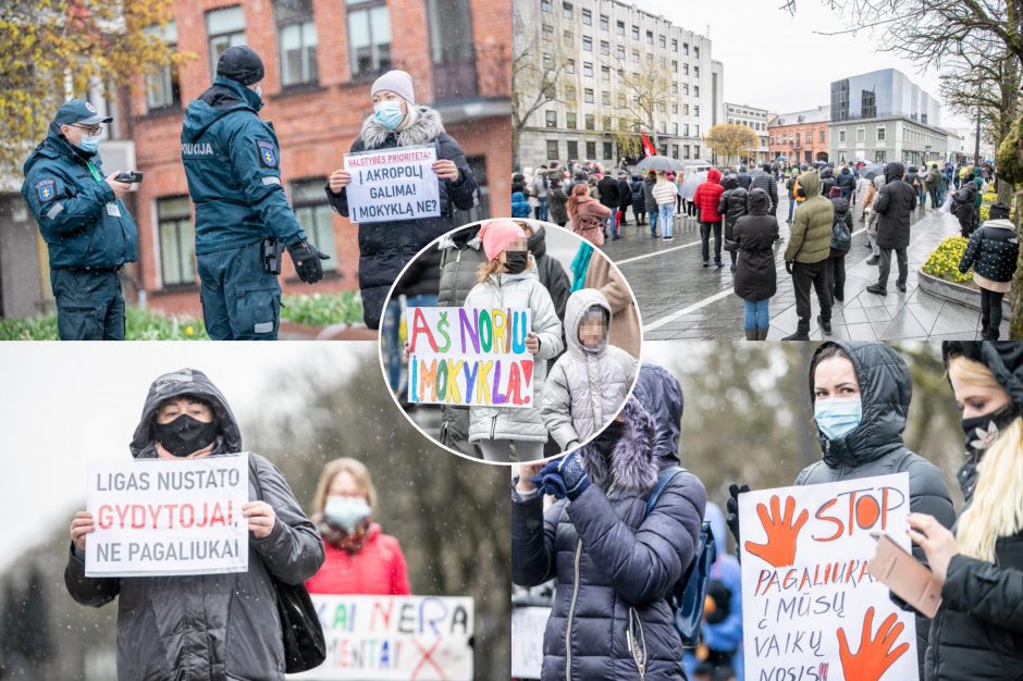 Tėvai protestuoja prieš vaikų testavimą: „Mokykla – ne laboratorija“