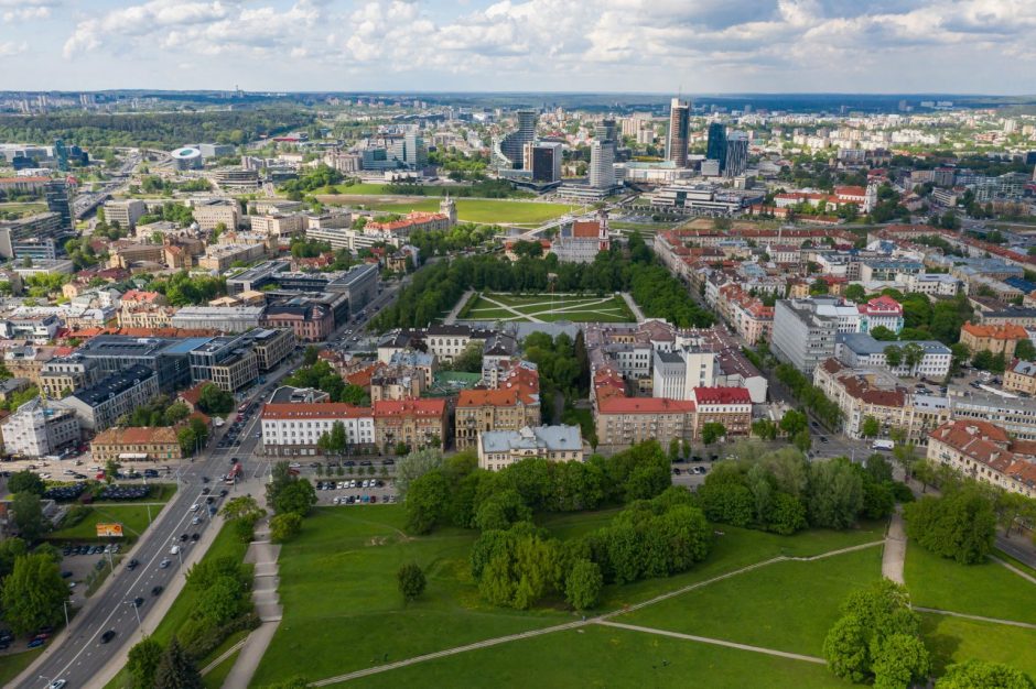 Sostinės J. Jasinskio gatvėje dėl vykdomų darbų ribojamas eismas