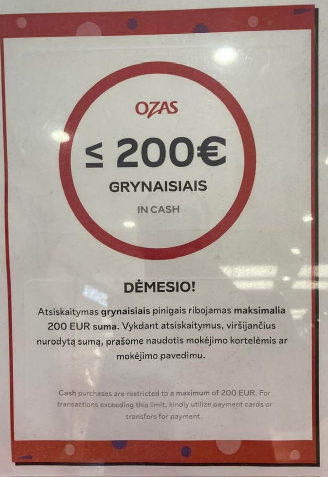 Prekybininkų apynasris gryniesiems – teisėtas?