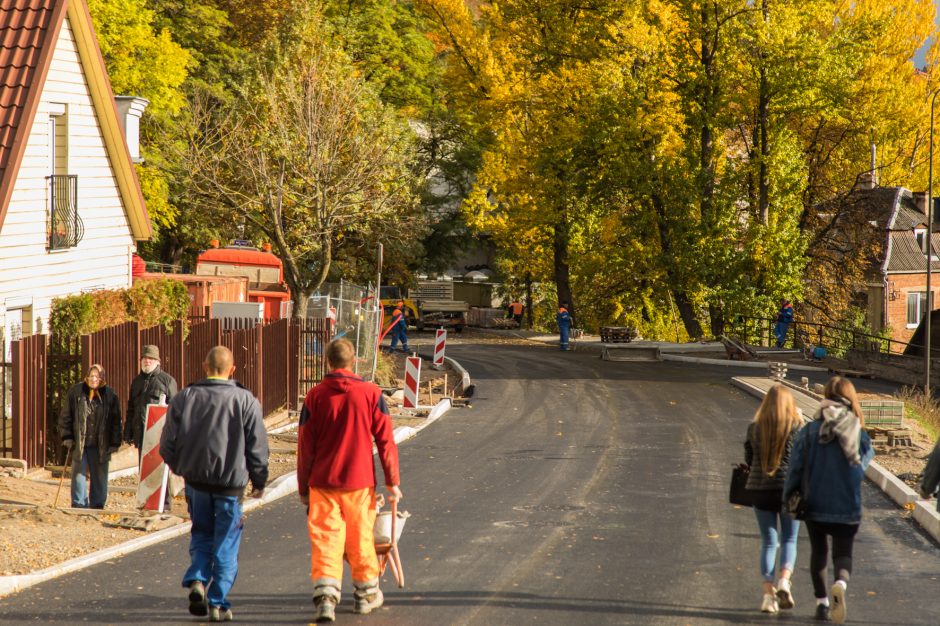 Geros žinios vairuotojams: Žemaičių gatvėje atnaujinamas eismas