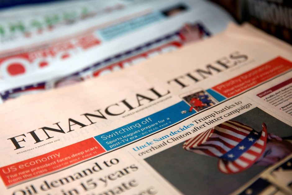 Apie nupirktą „Financial Times“ dėmesį: konservatoriai džiaugdamiesi persistengė?