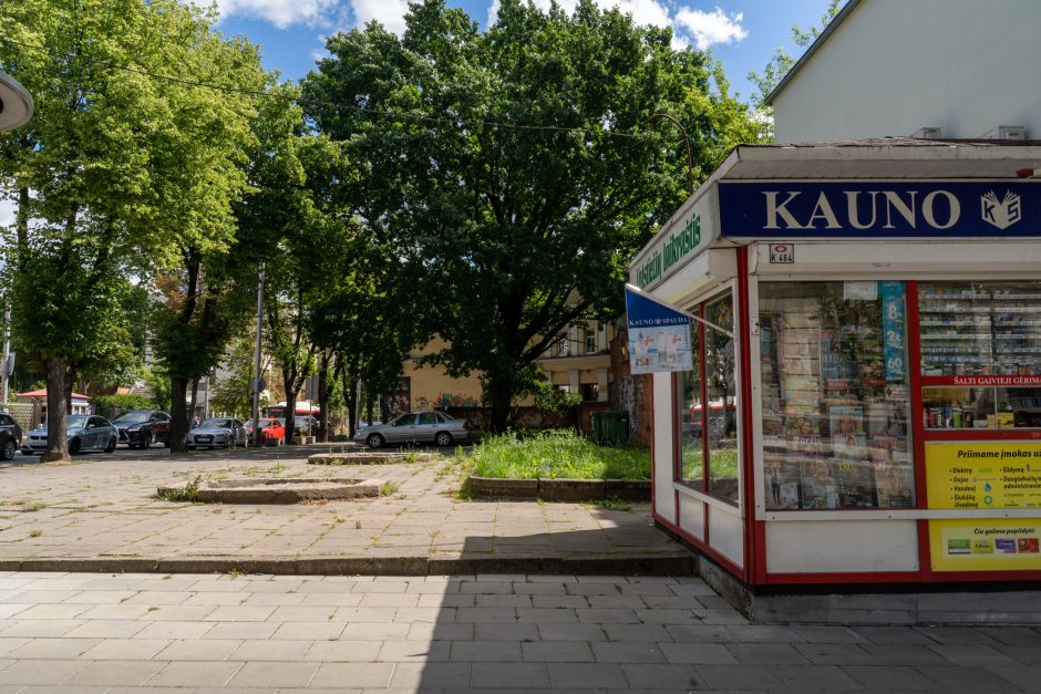 Kauno centre atsiras jaukus skveras