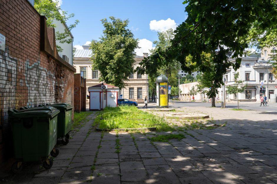 Kauno centre atsiras jaukus skveras