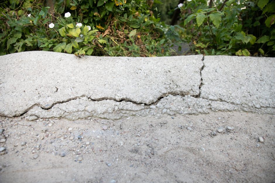 Gyventojai stveriasi už galvų: į namus – slenkančia gatve