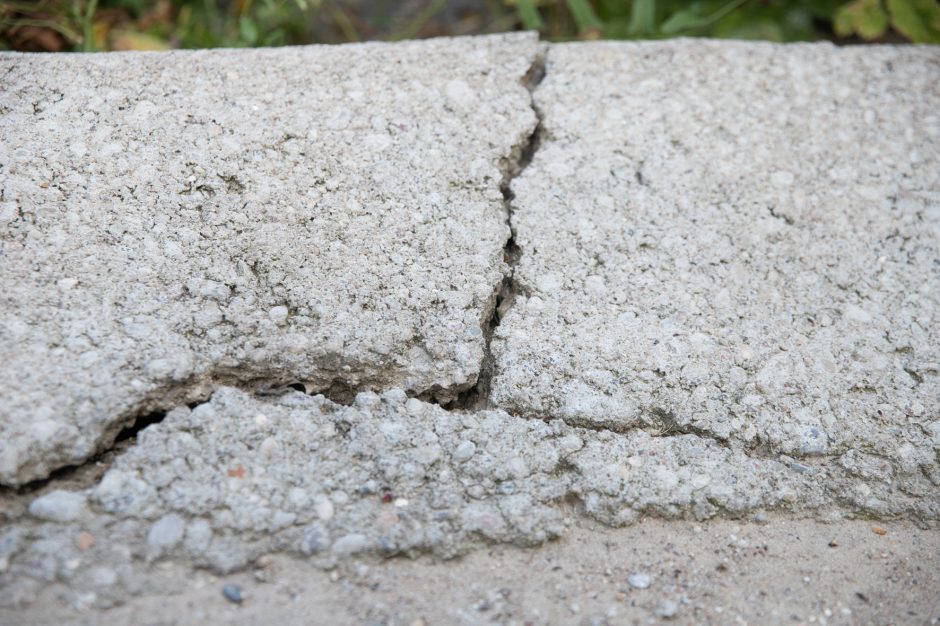 Gyventojai stveriasi už galvų: į namus – slenkančia gatve